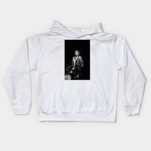 Keith Emerson ELP BW Photograph Kids Hoodie